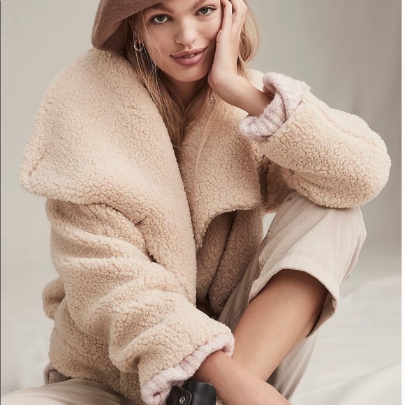 Free people Izzy teddy wrap nwt - Picture 3 of 4